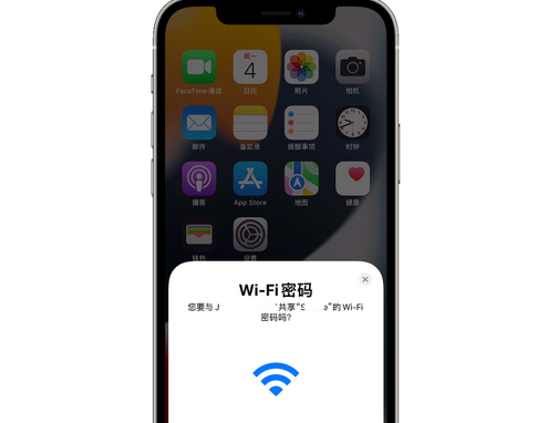 荆州苹果15维修店分享iPhone15如何共享Wi-Fi密码 